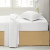 Tailored 14" Drop Bed Skirt, 100% Brushed Microfiber by Sweet Home Collection® - 2 of 4