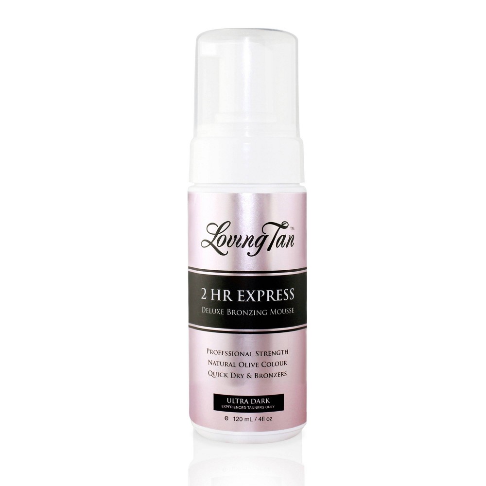 Loving Tan 2hr Express Self Tanning Mousse - Ultra Dark - 4 fl oz - Ulta Beauty: Paraben-Free, Contains Aloe Formula
