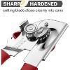 Manual Can Opener for Seniors, Heavy Duty with Comfort Grip & Magnet for Kitchen Camping - 3 of 4