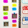 Juvale 60 Pack Neon Starburst Sale Signs for Retail Store Display, Price Tag, Bulletin Board Cutouts for Classroom Supplies (6 Colors, 3 x 5 In) - 4 of 4