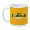 University of San Francisco Secondary Logo Ceramic Coffee Mug Novelty Gift Mugs for Coffee Tea and Hot Drinks 11oz White - 3 of 4