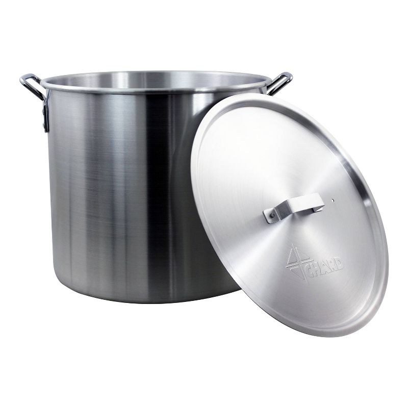 3pc 42qt Stock Aluminum Pot &#38; Basket Silver, 4 of 6