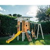 Avenlur Outdoor Swing Set: Clubhouse, slide, rock climbing wall, 2 swings, and more! Perfect for toddlers and kids ages 3-11 - 2 of 4