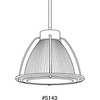 Progress Lighting Prismatic 1-Light Pendant, Brushed Nickel, Prismatic Glass Shade, Steel, LED, 3000K, 448 Lumens - 3 of 4