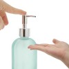 Unique Bargains Reusable Cylinder Frosted Soap Dispenser 1 Pc - 3 of 4