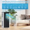 8000 BTU Portable Air Conditioner with Built-in Dehumidifier, Cooling Fan, Sleep Mode, Remote, Window Installation Kit, Cools Room up to 350 Sq.ft - 3 of 4