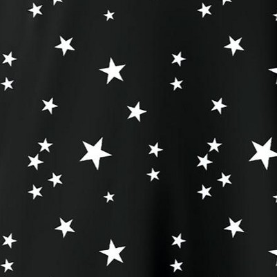 black white stars