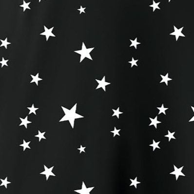 black white stars