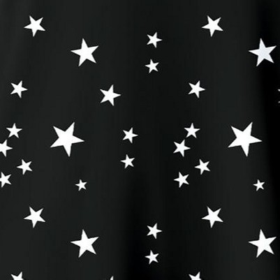 black white stars