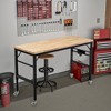 NicBex Adjustable Writing Desk,Computer Desk for Home,Office,Workshop,Black - 2 of 4