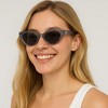 Anna-Kaci Women's Retro Street Style Cat Eye Small Frame Polarized Sunglasses UV400 Protection - 3 of 4