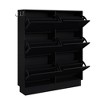 Maliang Shoe Cabinet with Arched Doors and Drawer, Adjustable Shelves for Entryway, Living Room - 3 of 4