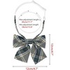 INSPIRE CHIC Women's Pre-tied Colorful Plaid Elastic Strap Party Costume Bow Ties - 2 of 4