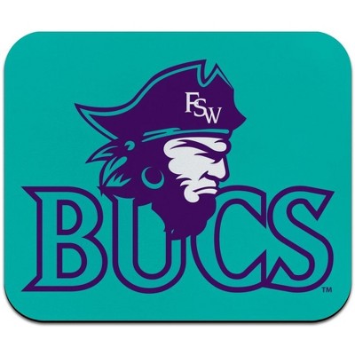 Florida Southwestern State College Secondary Logo Low Profile Thin Mouse Pad