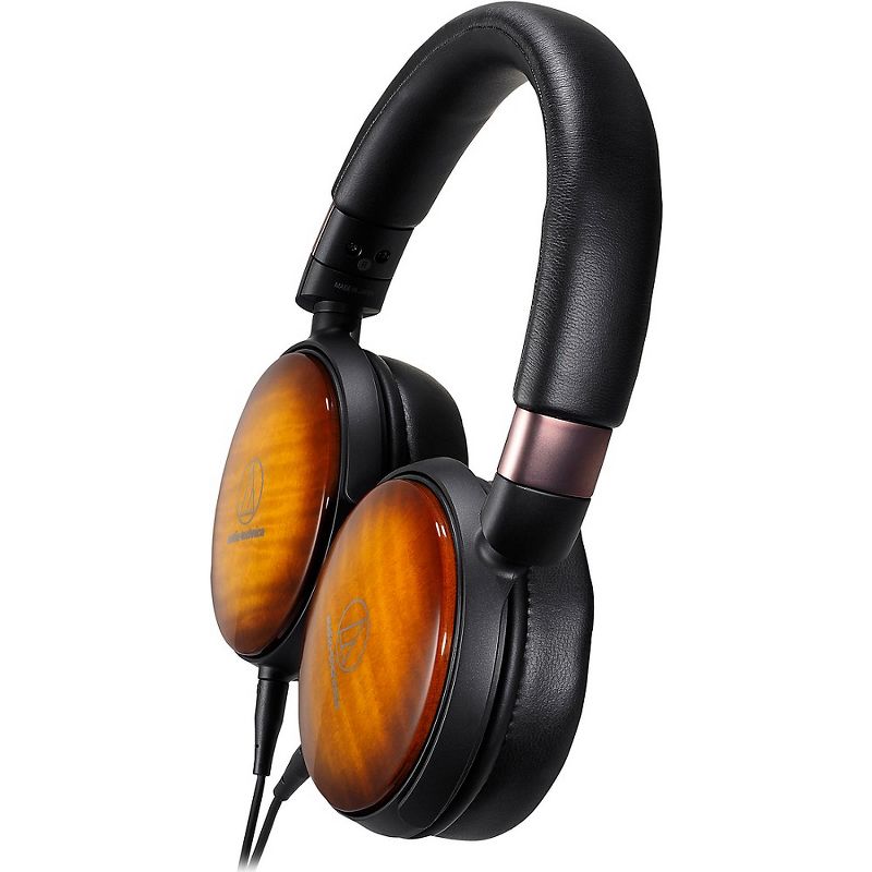 Audio-Technica Portable Over-Ear Wooden Headphones Flame Maple, 3 of 7