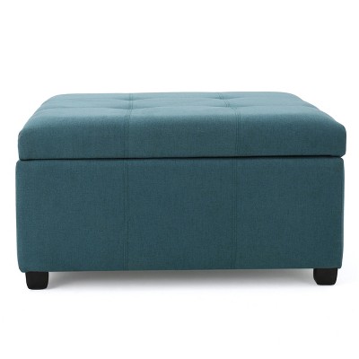 GDFStudio Carlsbad Contemporary Upholstered Tufted Storage Ottoman