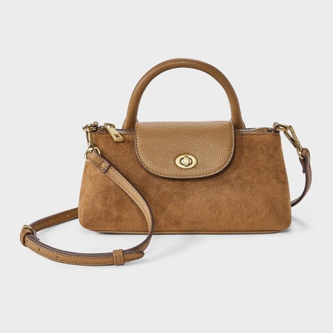 Сумки A New Day Elongated Top Handle Crossbody - A New Day™ Brown