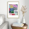 Elena Blanco Patchwork Metal Framed Art Print - Deny Designs - 2 of 4