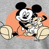 Boys' - Disney - Mickey Mouse Hugs His Puppy Long Sleeve Graphic T-Shirt - 2 of 4