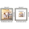 Americanflat Picture Frame with Oval Mat Insert and Shatter-Resistant Glass - Signature Collection - Photo Frame for Wall Display - 2 of 4