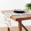 Cotton Modern Diamond Table Runner - Threshold™ - 2 of 3