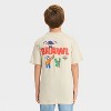 Boys' Brawl Stars Short Sleeve Graphic T-Shirt - Cream - 3 of 4
