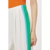 Women's Pleated Wide Leg Crop Pants with Side Stripes - Topshop - 4 of 4
