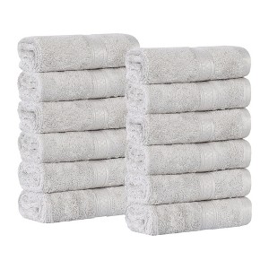Rayon from Bamboo and Cotton Blend Cozy Plush Towel Set by Blue Nile Mills - 1 of 4