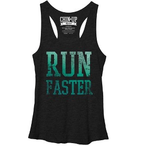 Women's CHIN UP Faster Racerback Tank Top - 1 of 3