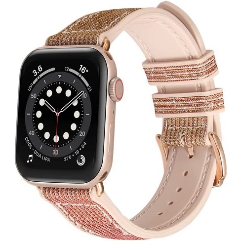 Håndbog Musling pubertet Worryfree Gadgets Silicone Shiny Color Changing Bands For Apple Watch  38/40/41mm, 42/44/45mm Iwatch Series 8 7 6 5 4 3 2 1 & Se : Target