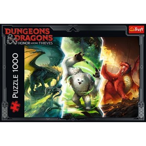 Trefl Dungeon & Dragons Legendary Monsters of Faerun Jigsaw Puzzle - 1000pc - 1 of 3