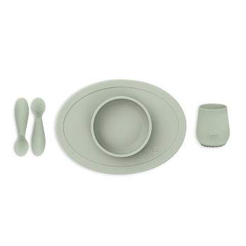 Upward Baby Food Catching Round Table Silicone Placemat - Grey, one size -  Fred Meyer