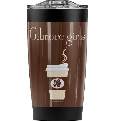 Gilmore Girls Coffee Steel Tumbler 20oz Coffee Travel Mug