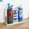 GoSports Premium Wooden Double Golf Bag Organizer and Storage Rack - 2 of 4