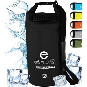 Enthusiast Gear Roll Top Floating Cooler Dry Bag – 18 Cans – 15L - 1 of 4