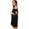 Riviera Sun Womens Off Shoulder Short Dress w/Embroidery - Sundress Bathing Suit Cover Up - 2 of 3