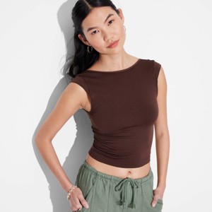 Women's Cap Sleeve Seamless Jersey T-Shirt - Wild Fable™ - 1 of 4