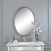 Uttermost Sherise Brushed Nickel Oval Mirror - image 2 of 4