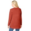 Woman Within Perfect Long-Sleeve V-Neck Tunic - 3 of 4