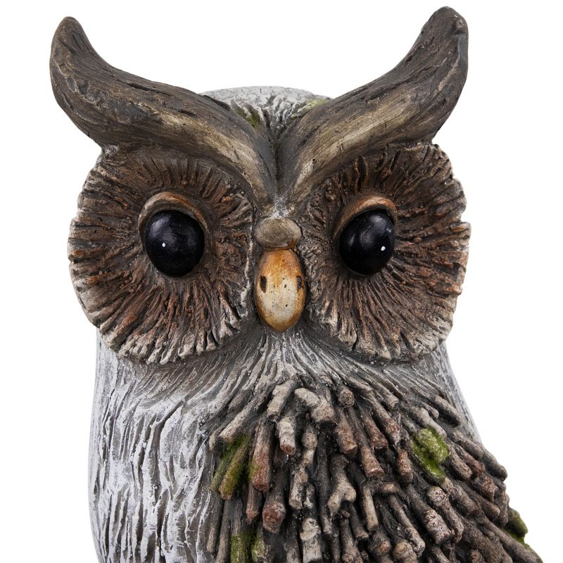 Northlight Perched Owl Outdoor Garden Statue - 17.75", 5 of 8