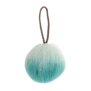 Unique Bargains Two Colors Bath Shower Loofah Sponge 1 Pc - 1 of 4