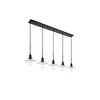 Elegant Lighting Waltz 5 light black Pendant - 4 of 4
