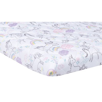 Trend Lab Playard Sheet - Playful Unicorn