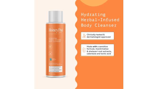 The Honey Pot Company, Grapefruit Ylang Ylang Hydrating Body Cleanser - 15 fl oz, 2 of 12, play video