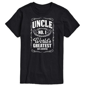Men's - Instant Message - Uncle Worlds Greatest Short Sleeve Graphic T-Shirt - 1 of 4