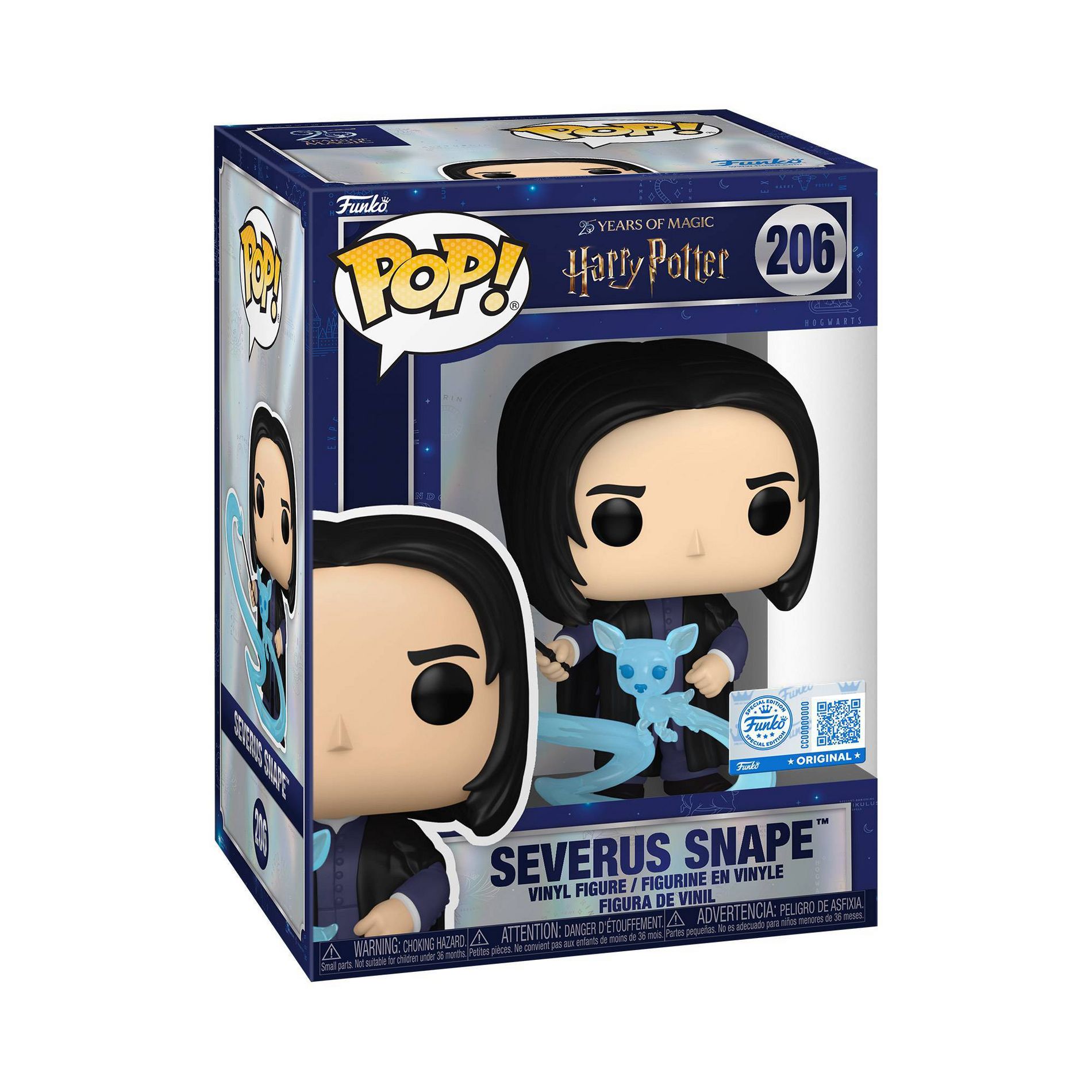 Funko POP! 25 Years of Magic: Harry Potter- Severus Snape Vinyl Figure #206