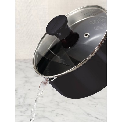 T-fal   Simply Cook Nonstick Cookware Set Black