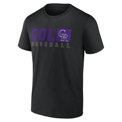 MLB Colorado Rockies Men's Short Sleeve Core T-Shirt