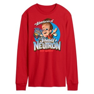 Men's - Jimmy Neutron - Boy Genius Long Sleeve Graphic T-Shirt - 1 of 3