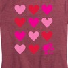 Women's - Barbie - Heart Grid Short Sleeve Graphic T-Shirt - 2 of 4